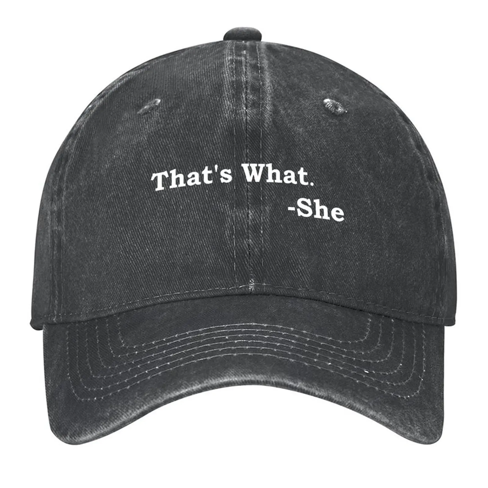 

That’s What She Said Baseball Cap |-F-| Christmas Hat Uv Protection Solar Hat Fishing cap Men Golf Wear Women's