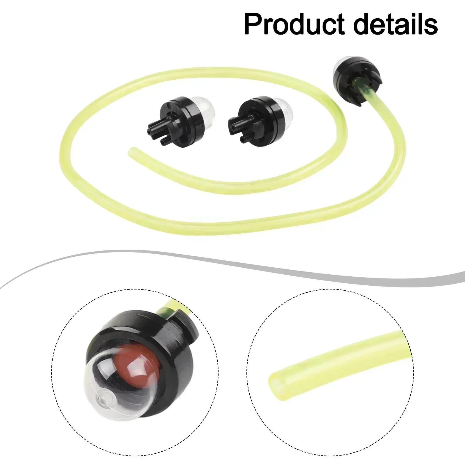 

Replacement Set of 3 For Primer Bulbs with Fuel Line for Models 2 TTL488GDO and TTK587GDO Small Engine Equipment