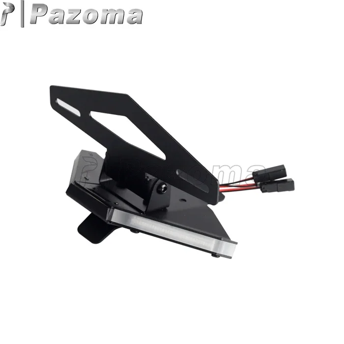 CNC Aluminum Alloy Motorcycle License Plate Bracket LED Tail Tidy Fender Eliminator For Ducati Panigale V4 R S 2018-2022