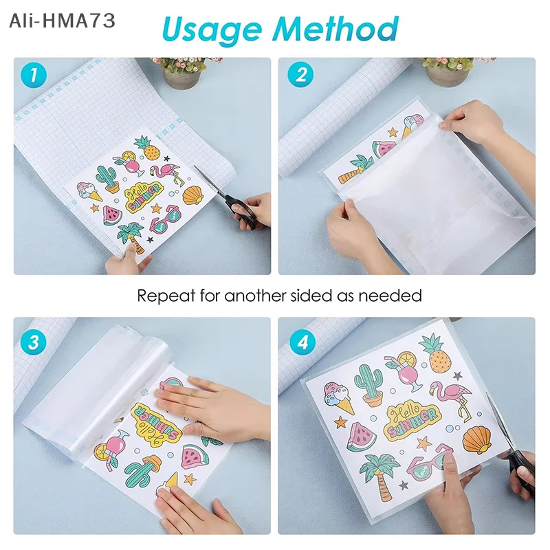 20 Sheets Cold Laminating Film A4 Star Shiny Dot Photo Holographic Film Broken Glass Hologram Card Photo Laminating Film Sticker