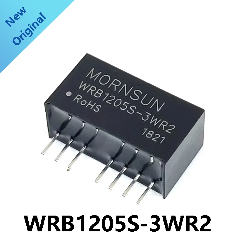 

WRB1205S-3WR2 Jinshengyang DC-DC module power supply 12V to 5V0.6A 3W can be directly photographed