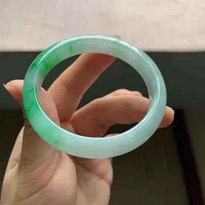 

zheru Jewelry Natural Burma Jade 54mm-62mm bracelet Exquisite Princess bracelet send girlfriend send mom
