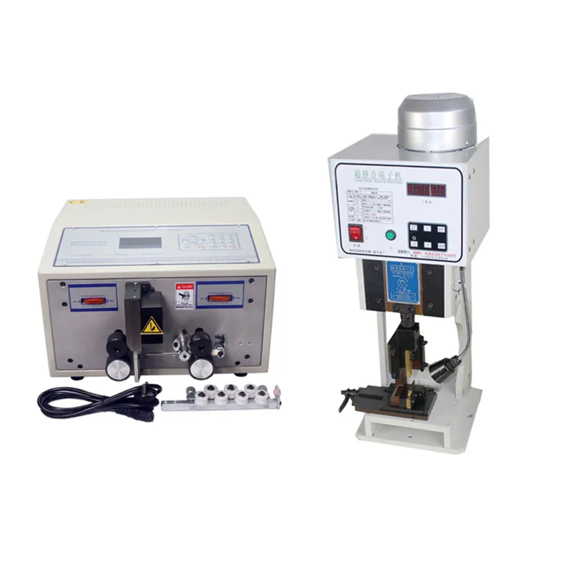 

High-Speed 1.5T Cable Equipment Terminal Crimping Machine Computer Wire 2.5mm2 SWT508C Peeling Striping Cutting Stripping