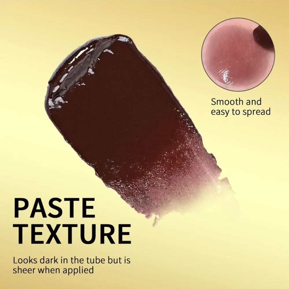 Long Lasting Colored Lip Balm Hydrating Moisturizing Lip Care Cream Non-stick Vitamin E Nourishing Lip Gloss Makeup