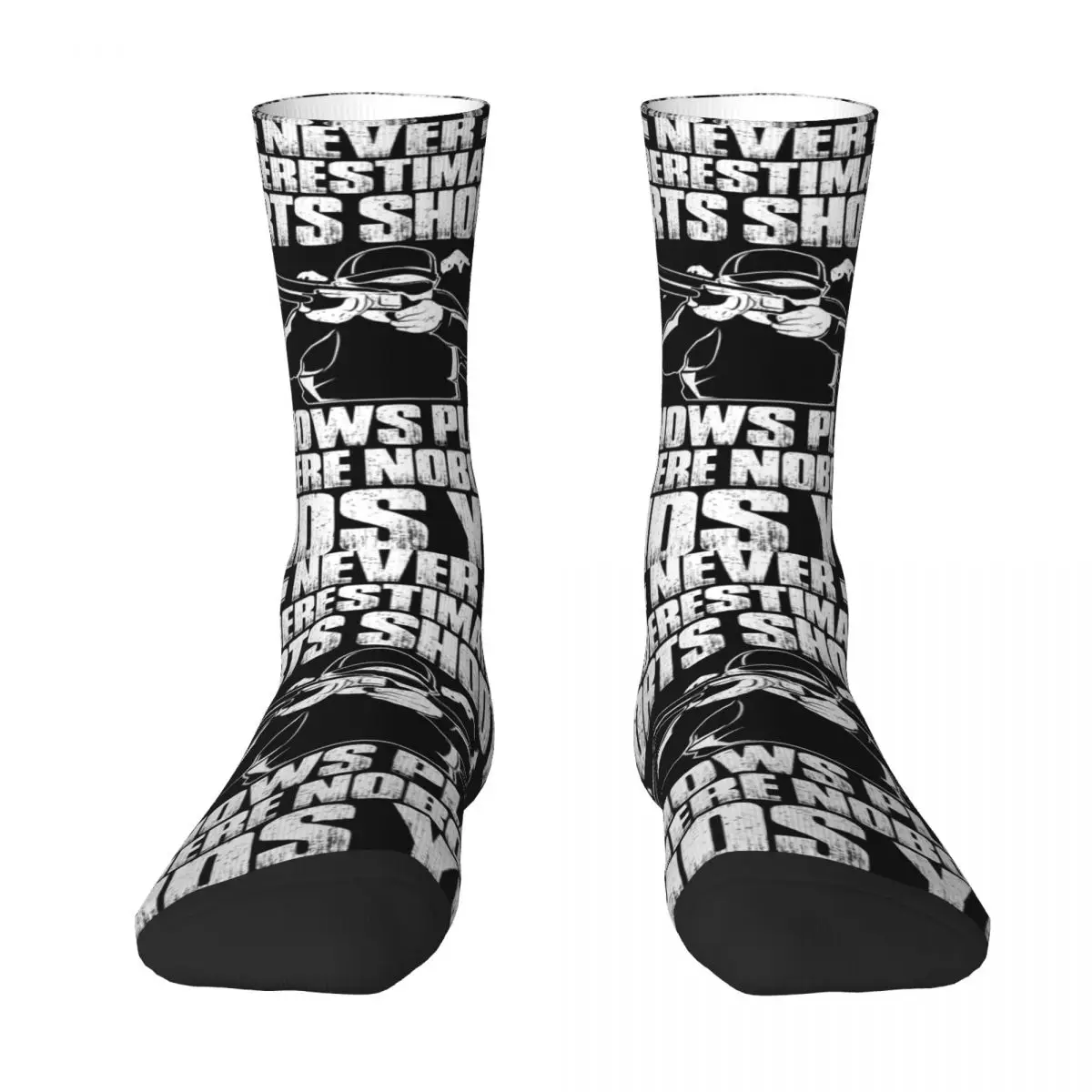 

Спортивные носки для стрельбы из спортивного шутера, чулки в стиле Харадзюку, всесезонные длинные носки для мужчин и женщин, подарок на день рождения