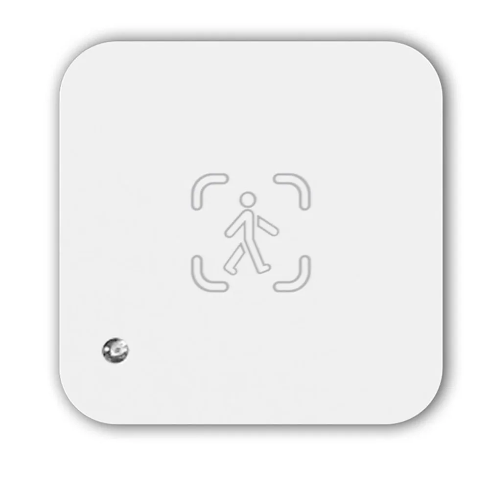 WiFi Enabled For Zigbee Human Light Sensor with Real Time Motion Notifications and Large 6 Meter Detection Range for Indoor Use