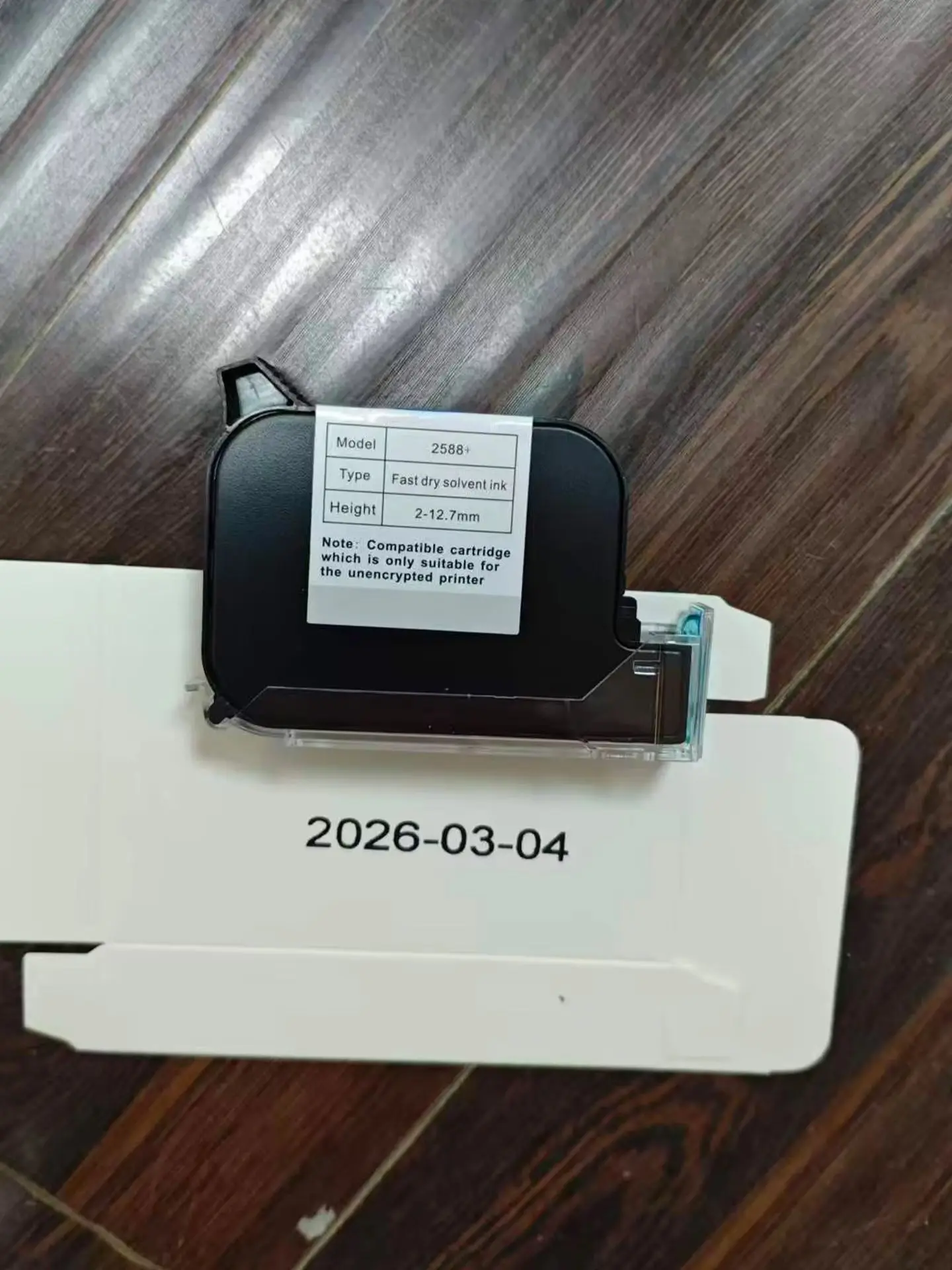 Yaomatec 1/2/5pcs JS12M high adhesion compatible Quick fast dry Eco solvent 12.7mm handheld online inkjet printer ink cartridge