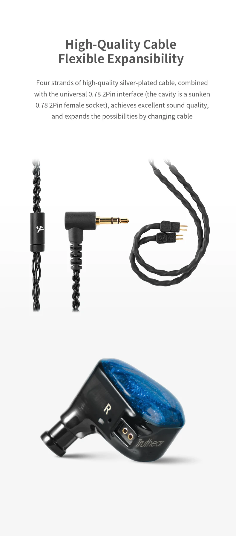 TRUTHEAR x Crinacle ZERO イヤホン デュアル ダイナミック ドライバー