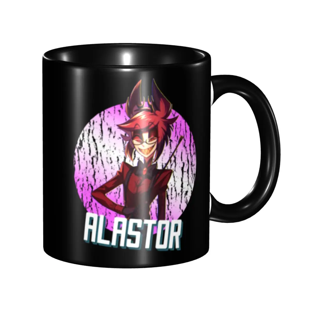 

Customized Hazbins TV Show Animation Hotel Coffee Mug DIY Ceramic Milk Tea Cup