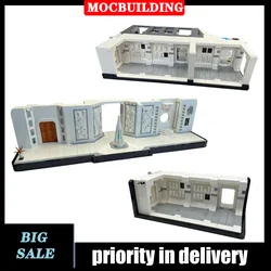 Star Movie Tantive IV Model Building Block Modular Main Corridors Assembly MOC Collection Series Toy Gift