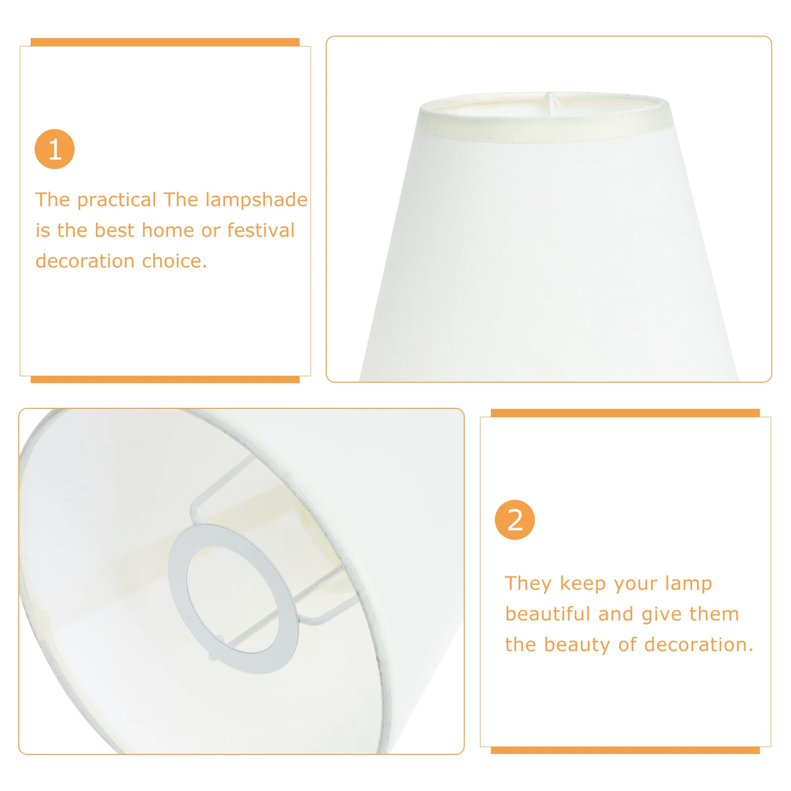 

Cartoon Printing Lampshade Retro Decor for Table Mini Light Fabric Metal Cloth Replacement Ceiling Cover Child Rustic Linen