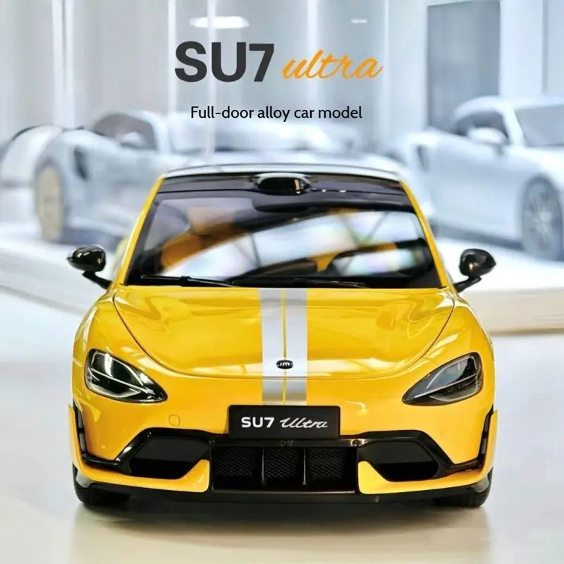 

Diecast Alloy Xiaomi Su7 Model Car Diecast 1/24 Model With Sound Model Car Toys For Boys Gift Customized Toys Collection