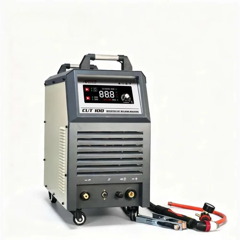 14.1KW IGBT CNC 380V Heavy Duty 100A 3 Phase Industrial 30mm Max Cutting Air Plasma Cutter Machine for Metal