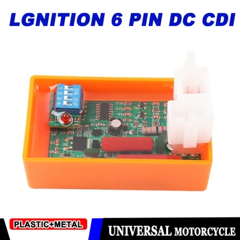 Encendido de motocicleta DC CDI de 6 pines para FT180 FT200 FT250 RT180 250Z RT250 CG200 CDI límite de velocidad 4000-12000Rpm CG 250170 Z Racing