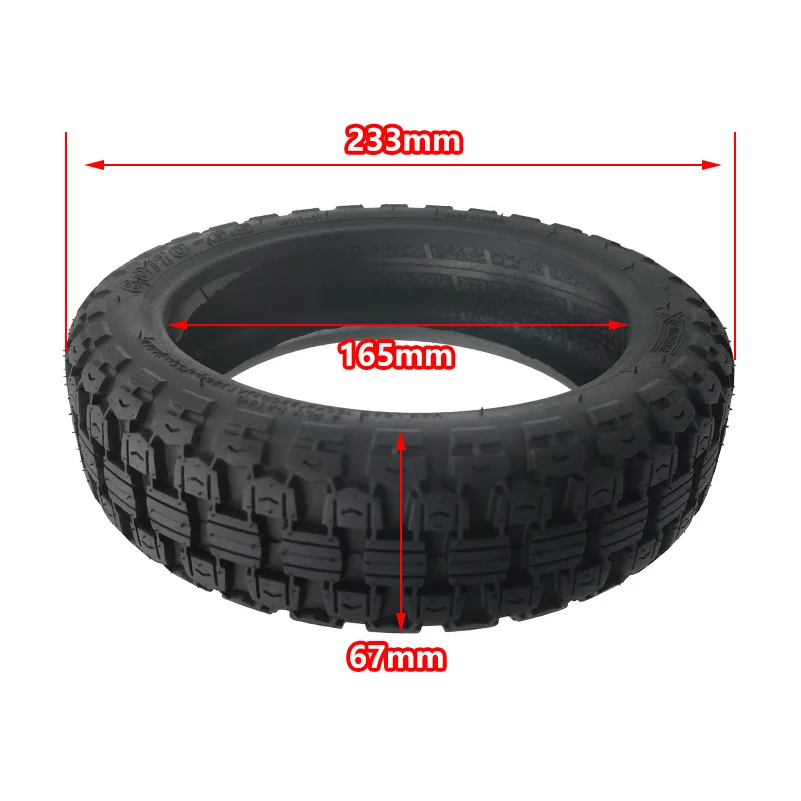 High Quality 60/70-6.5 Tire for Xiaomi Ninebot Max G30 Electric Scooter 10 Inch Anti-Skid and Wear-Resistant Pneumatic