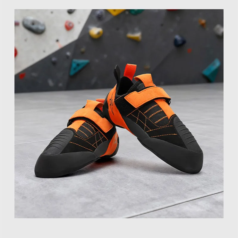 

Unisex Wear-Resistant Climbing Shoes Rock Hugging Indoor Training Sneakers for Men And Women Outdoor Sports Gym Hiking Boots