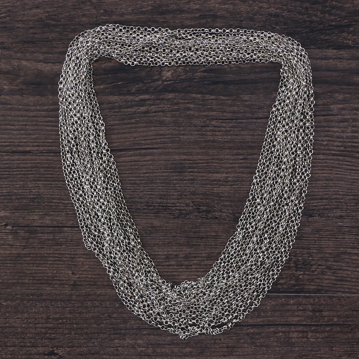 

131 PCS Chain Lobster Buckle Opening Snail Set Buckles Iron Plated Round Jewelry Making Decors Rings Cable Link Bulks