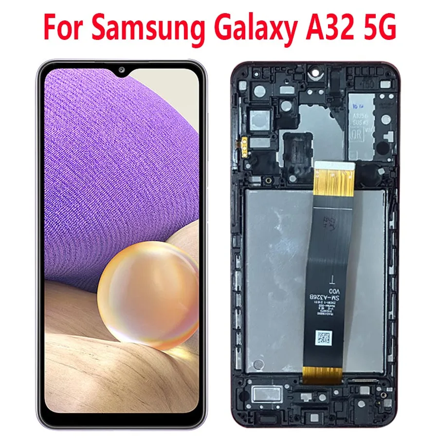 6.5'' IPS For Samsung Galaxy A32 5G LCD Display Screen Touch Panel Digitizer Replacement Parts For A326B A326BR A326U LCD