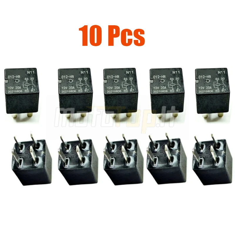 

10PCS AUXILIARY RELAY FOR SEGWAY AT5 SNARLER AT6 S/L E5/T3B ABS FUGLEMAN UT10 CREW U3/U5 VILLAIN SX10 ATV UTV QUAD T10100001016