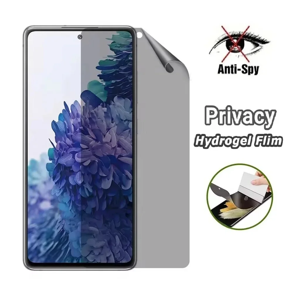 Anti Spy Privacy Hydrogel Film Screen Protector For Samsung Galaxy A15 A25 Jump3 S23 FE SM8450 S23 FE Exynos