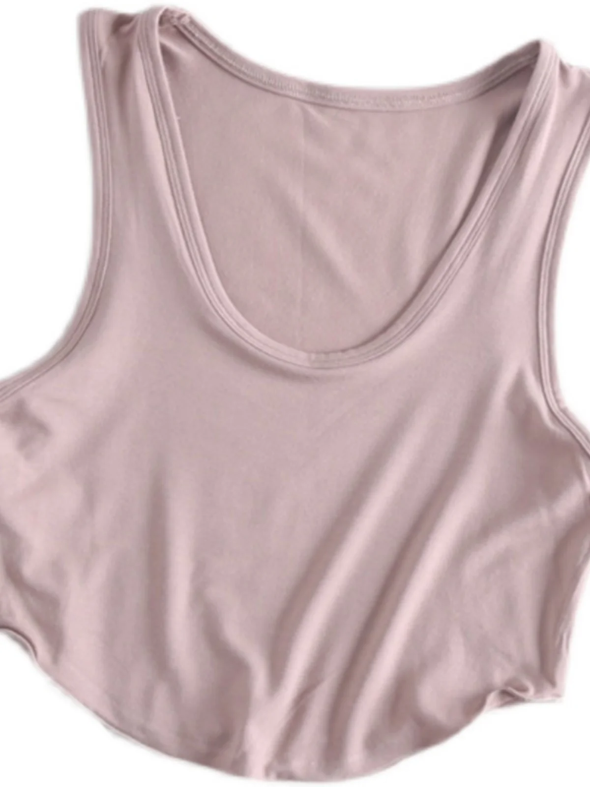 American Basic ort U-ape vêtements de travail débardeur large sangle Csole vêtements intérieurs vêtements d'extérieur Fitn Spor mince mélange de coton