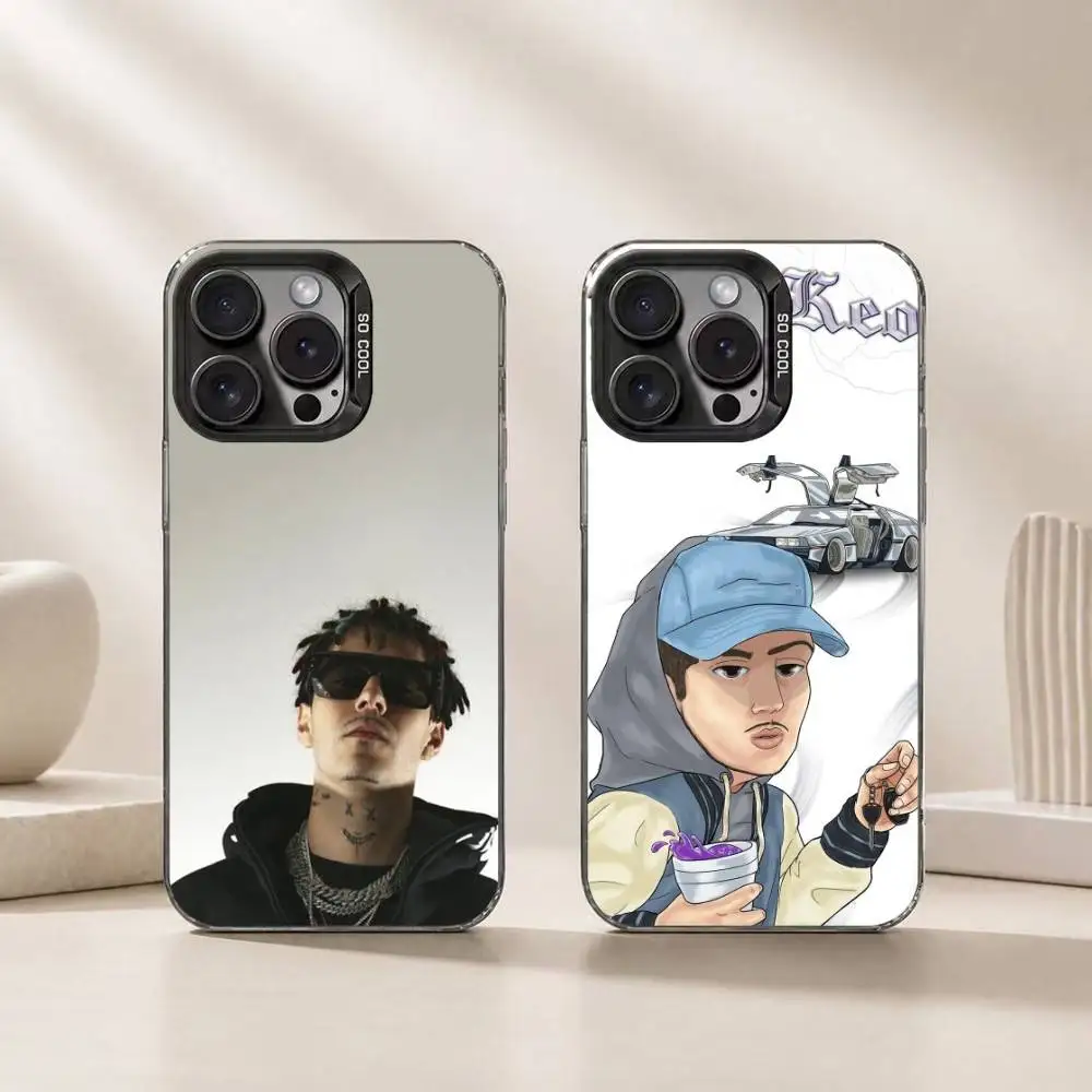 Kidd Keo Cool R-Rapper gift Phone Case For iPhone 18,17,16,15,14,13,12,11 Plus,Pro Max,XS,Colored Silver Plated Inside Cover