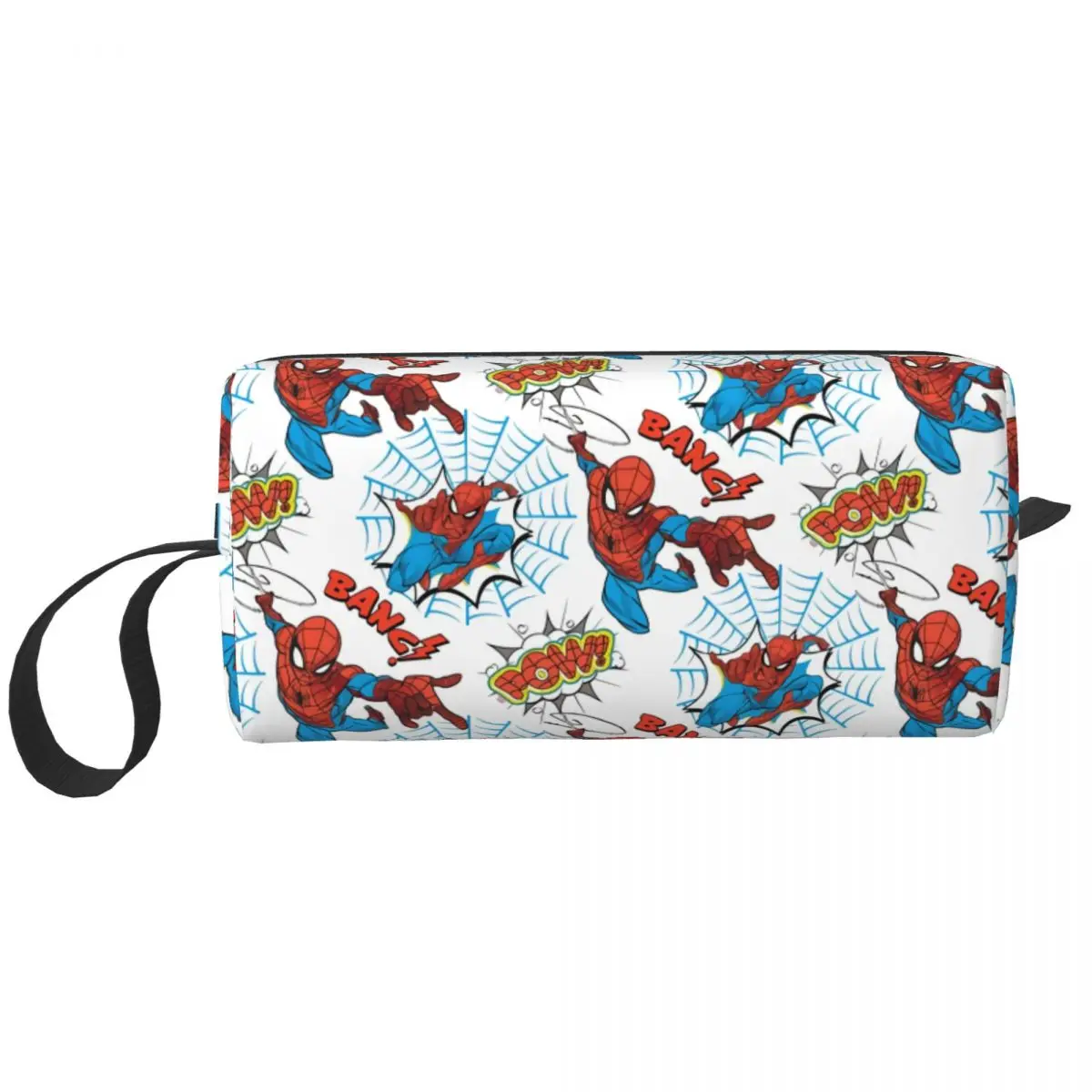 حقيبة ماكياج منخفضة للرجال العنكبوت مخصصة للنساء ، منظم مستحضرات التجميل للسفر ، حقائب أدوات الزينة للتخزين Kawaii #1