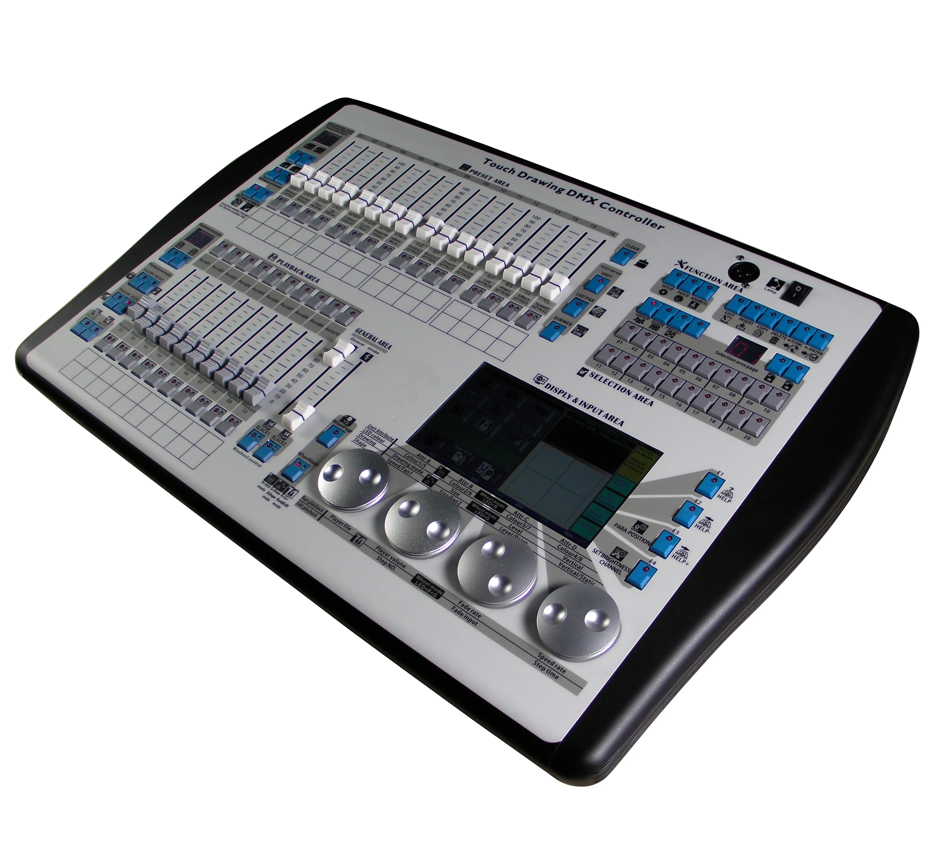 

Touch-Drawing 1024ch Dj Controller User Manual 8 dmx universe dmx controller