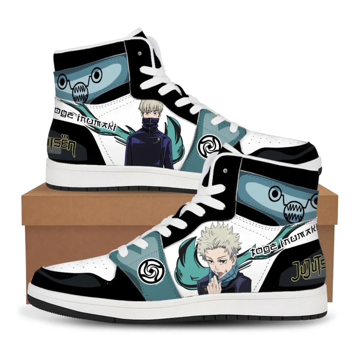 

Кроссовки для косплея по аниме Jujutsu Kaisen с Годжо Сатору, баскетбольные кроссовки, мужская и женская обувь, унисекс, повседневная обувь, индивидуальный подарок на праздник