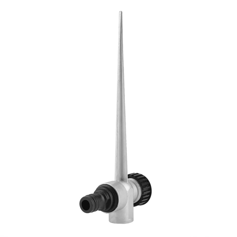 G1/2 Thread Impact Sprinkler Zinc Alloy Heavy Duty Rotating Impact Sprinkler Easy Installation 360 Degree