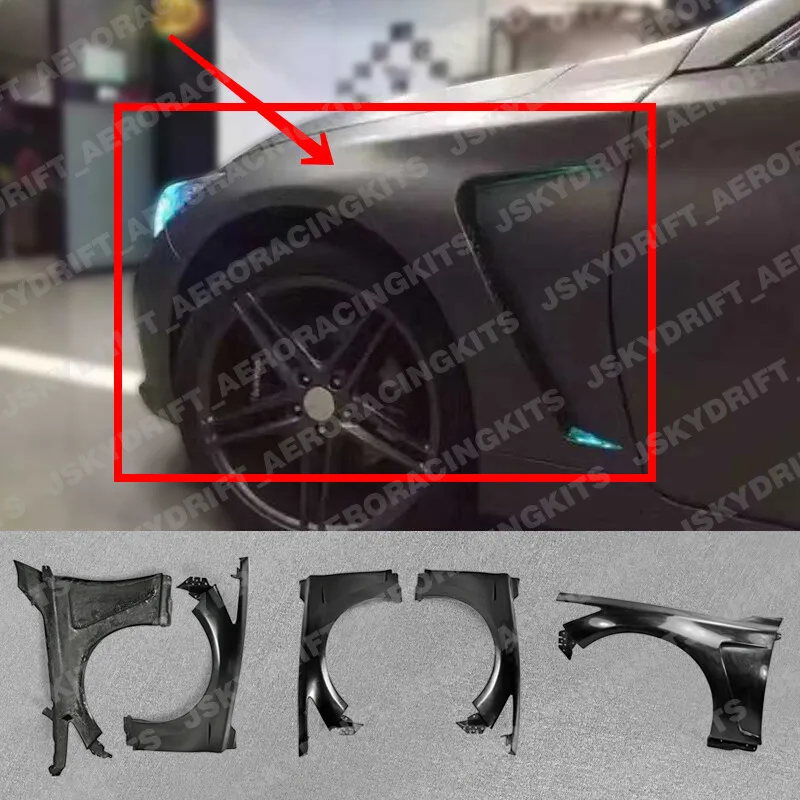 

For Infiniti Q50 V37 Vented Front Fender Mud Guards Bodykits FRP Unpainted car Bodykits