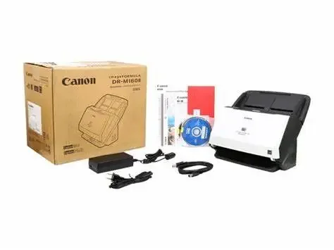 เครื่องสแกนเอกสารแบบตั้งโต๊ะความเร็วสูง FORMULA DR-M160Oii - เครื่องสแกนเอกสาร A4 แบบสองหน้าพร้อมระบบป้อนเอกสารอัตโนมัติ (Auto Feeder) และเครื่องสแกน ADF ขนาดกะทัดรัด