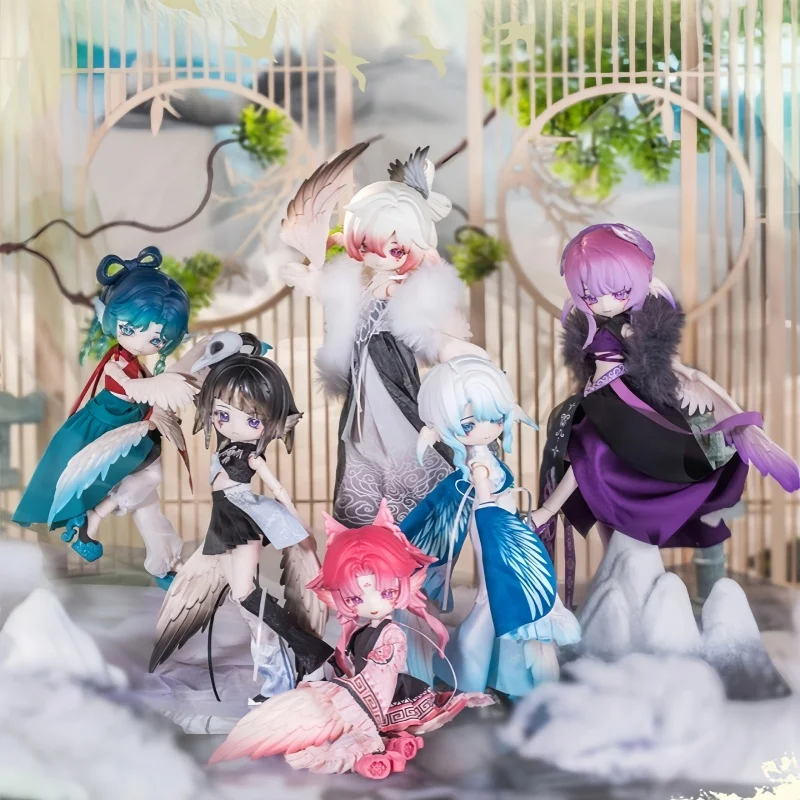 

Penny'S Box Luluya Yunyu Pavilion Series Bjd Blind Box Toys Mystery Box Action Figures Kawaii Figurine Model Girls Surprise Toys