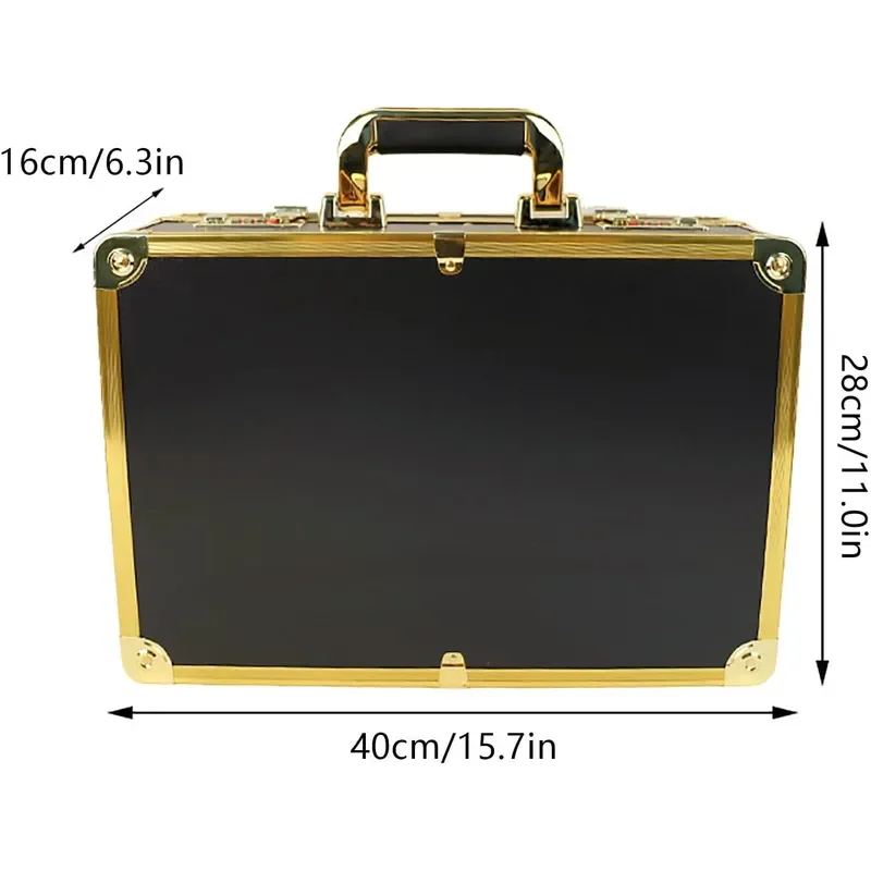 Professional Barber Case Portable Stylist Travel Kit Hair Beauty Salon Tool Storage Box Hair Tools Carry Case Suitable for