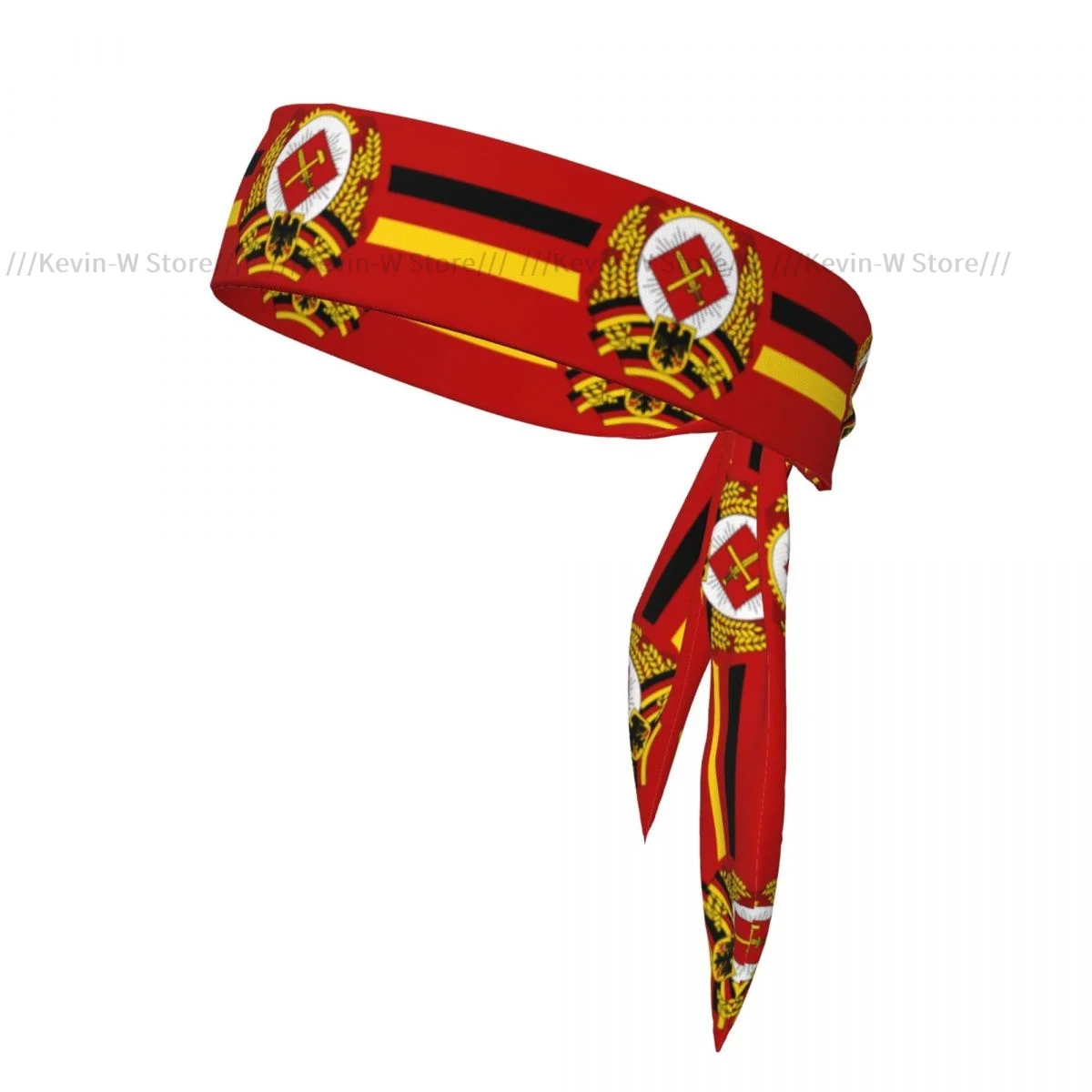 

Head Tie Sports Headband Totalist German Flag Athlete Sweatbands Head Wrap For Working Out Running Yoga