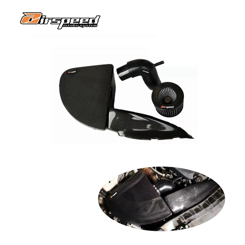 

Airspeed Brand High Strength and Light Weight Dry Carbon Fiber Intake Pipe Air Intake System Kits for Audi A6 A7 C7 EA888 2.0T