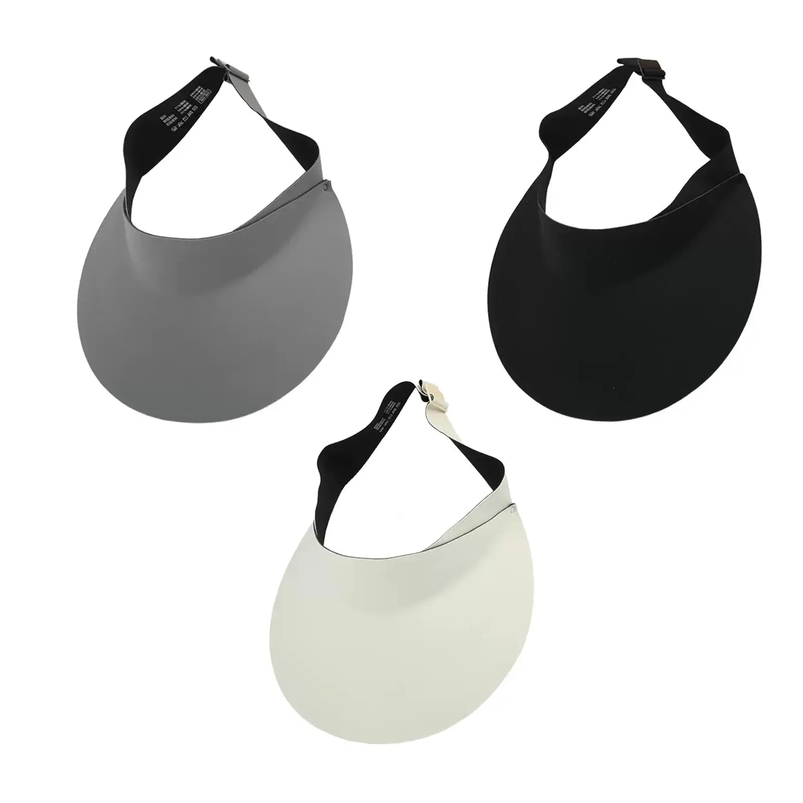 Sun Hat for Women Men Adjustable Roll up Visors for Hiking Travel Pool Party