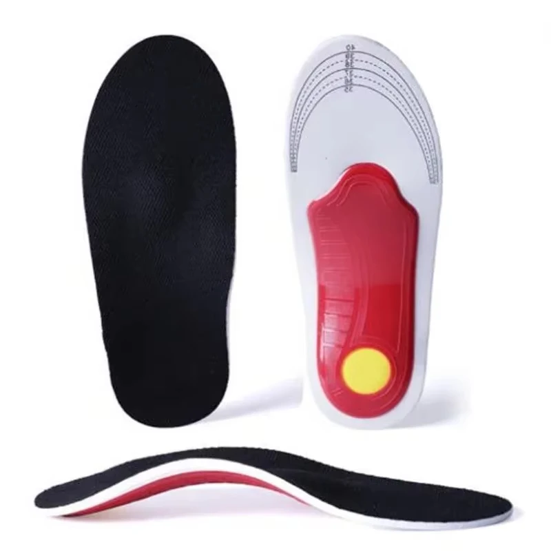 1pair Orthotic Insoles Arch Support Flatfoot Orthopedic Insoles for Feet Ease Pressure of Air Movement Damping Cushion Pad