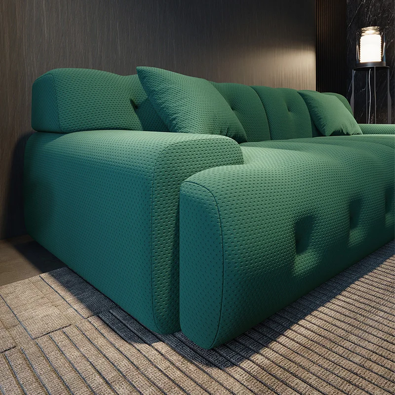 Tissu de canapé moderne, combinaison de meubles de salon