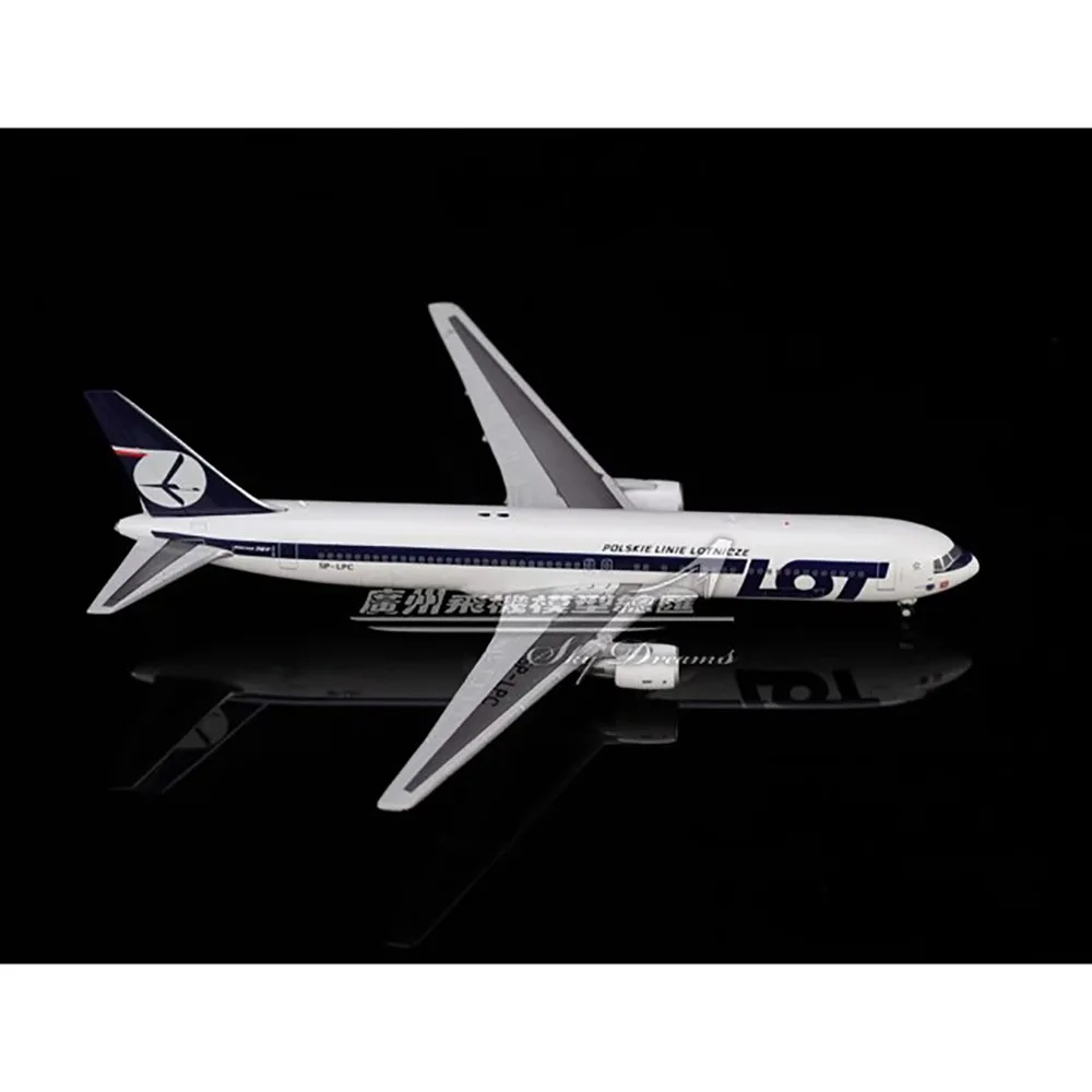 Diecast JCWINGS XX40056 Polish Airlines B767-300ER SP-LPC 1:400 Scale Completed Simulation Collection Aeroplane Model Gift Toy