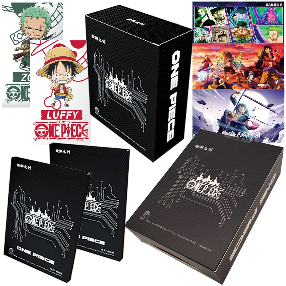 One Piece Collection Color Paper Card Gift Japanese Fantasy Adventure Youth Anime Peripheral Fans Collection HD Character Card
