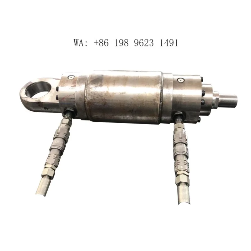 100 63-200 Industrial Hydraulic Ram Cylinder High Precision Heavy Duty Mechanical Equipment Oil Cylinder