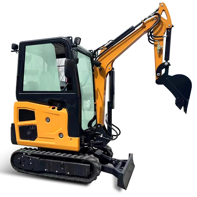 تخصيص حفار صغير الزاحف Laidong المحرك 1.8 طن آلة حفارة ريترو صغيرة السعر للبيع حفارة صغيرة