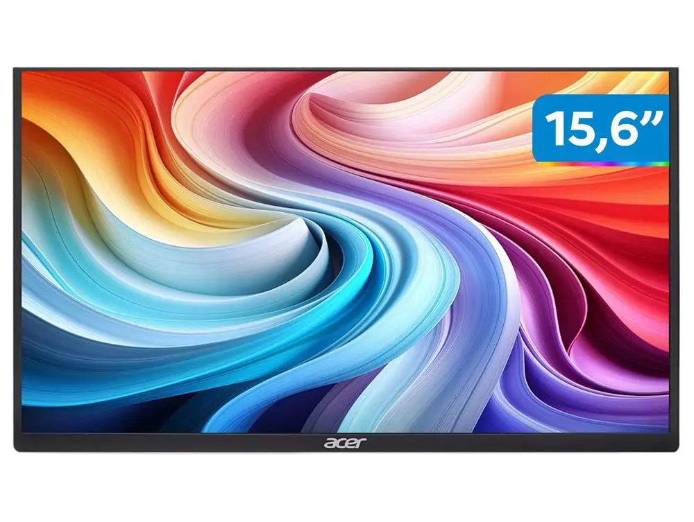 شاشة Acer عالية الدقة PM1 Series PM161Q Jbmiuux محمولة 15,6 بوصة IPS LED ONE. ZP1AA.J03 #2