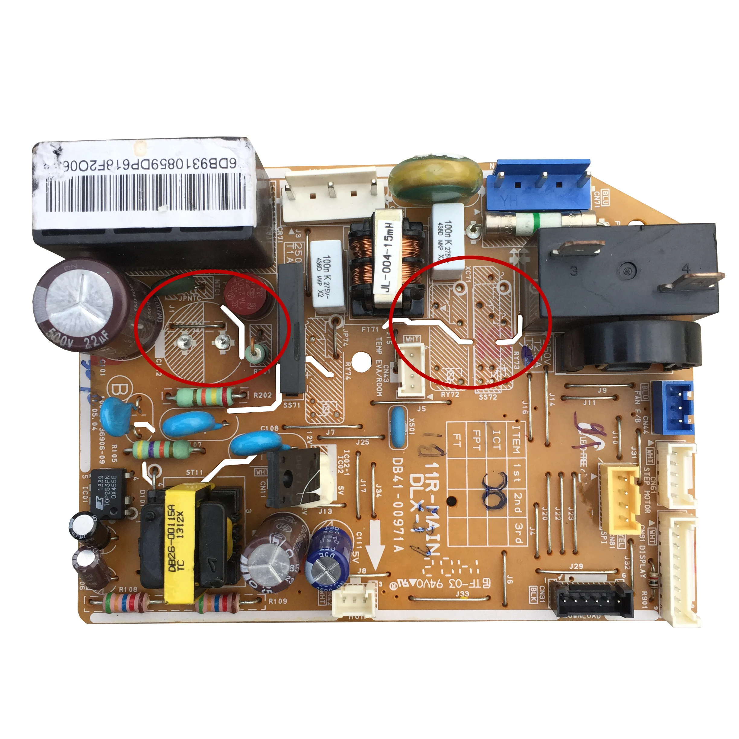 for Air conditioner computer board DB41-00971A DB93-10859L DB93-10859D mainboard DB93-12196A part