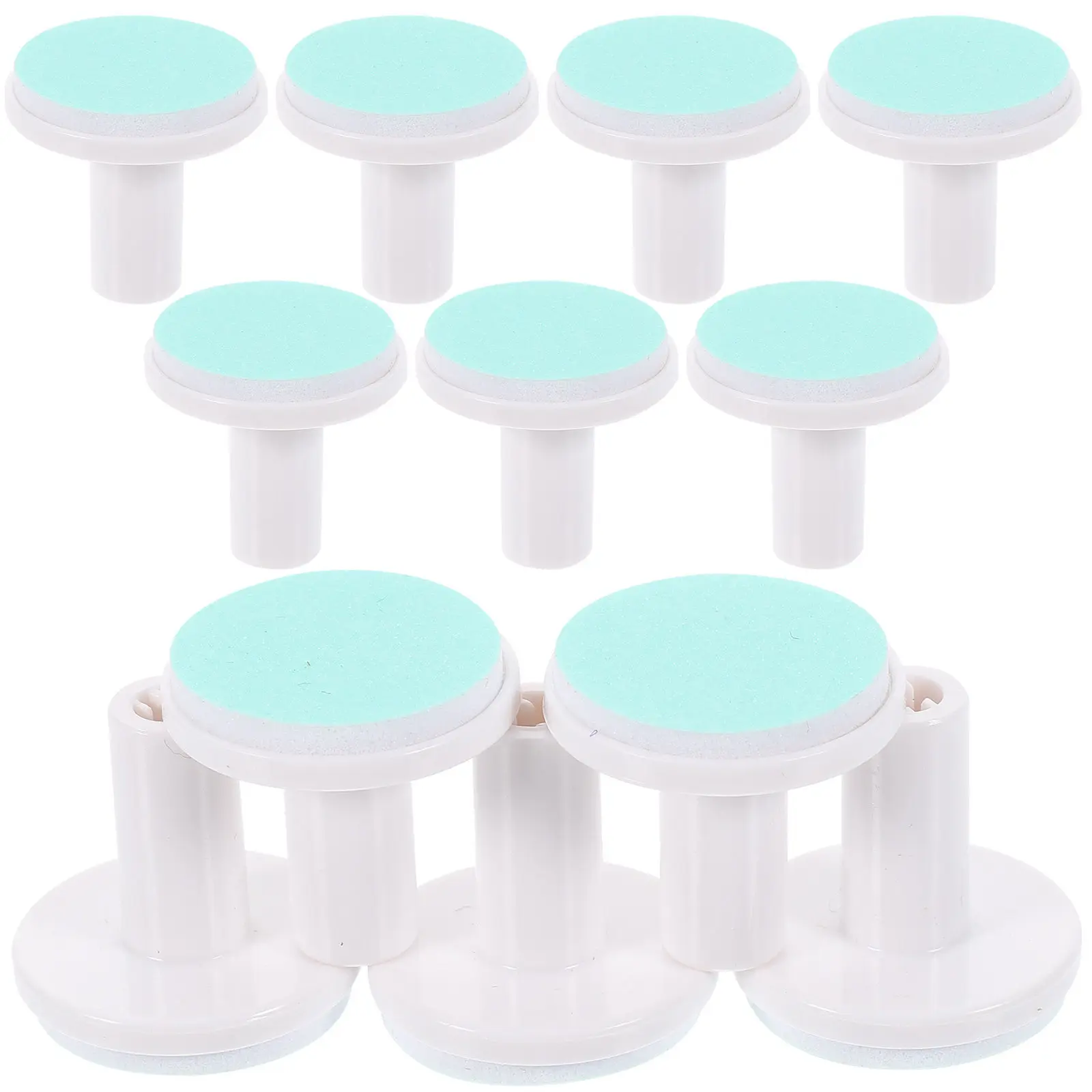 

12Pcs Baby Nail File Pads Replacement Grinding Heads Safe Electric Fingernail Trimmer Parts Infant Care Nail File Pad