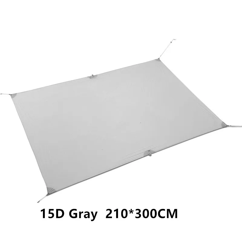 FLAME'S CREED Ultraleichte Plane, leicht, MINI, Sonnenschutz, Campingmatte, Zelt, Fußabdruck, 15D-Nylon, Silikon