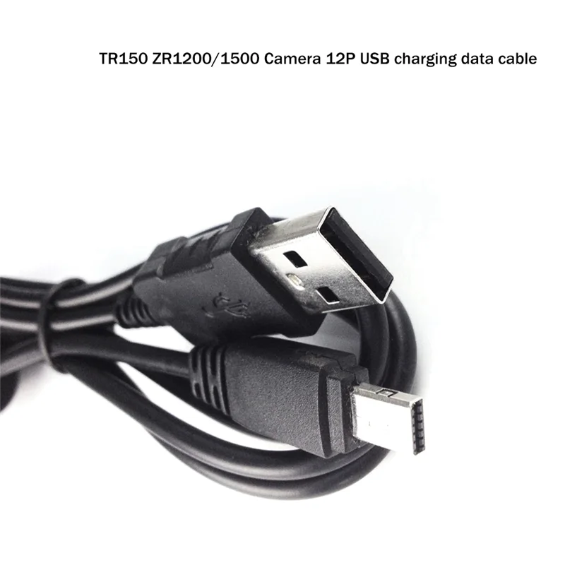 Cable USB para Exilim EX-S10 EX-S12 EX-Z80 EX-Z77 EX-Z2 EX-Z9 EX-Z90 EX-Z2000 EX-Z2200 EX-Z2300 TR200 TR100 TR150