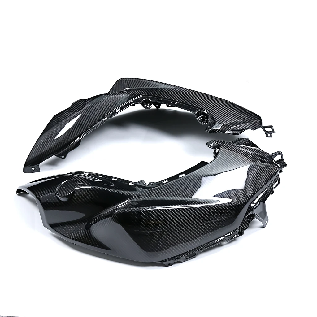 Voor Yamaha MT07 FZ07 2021-2024 Gemodificeerde Motorfiets Koolstofvezel Koplamp Cover Spatbord Brandstoftank Kuip Accessoires Zijpanelen
