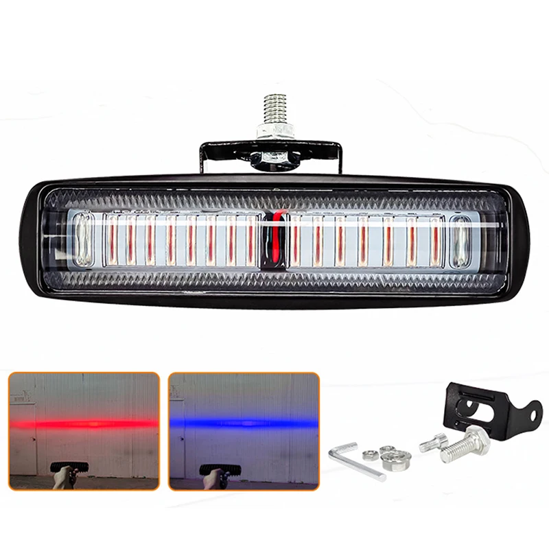 【AD】10V-80V 15 LED 30W LED Forklift Light Red Flood Beam Forktruck Red Danger Zone Forklift Truck Warning Lamp For linde Hyster